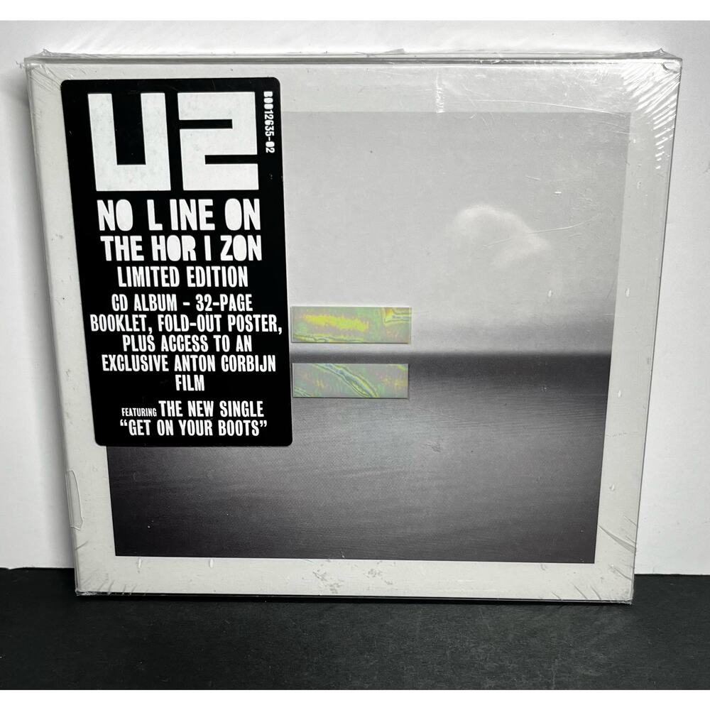 U2 No Line On The Horizon Limited Edition CD Poster Booklet New Sealed - Anton